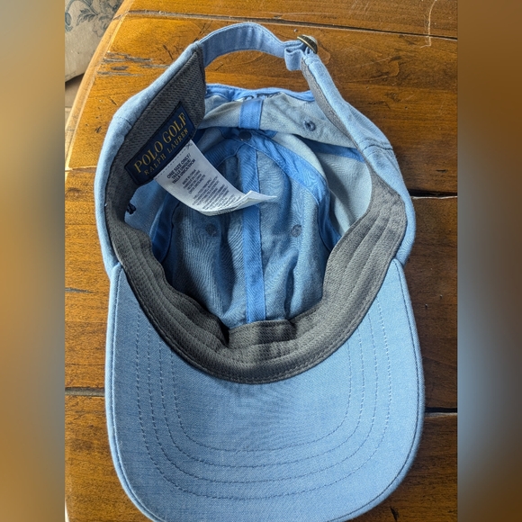Ralph Lauren Polo Golf Blue Baseball Hat One Size - Picture 2 of 3